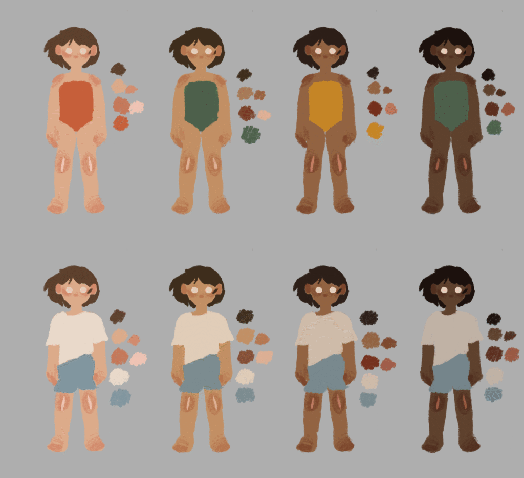 Scars Colours