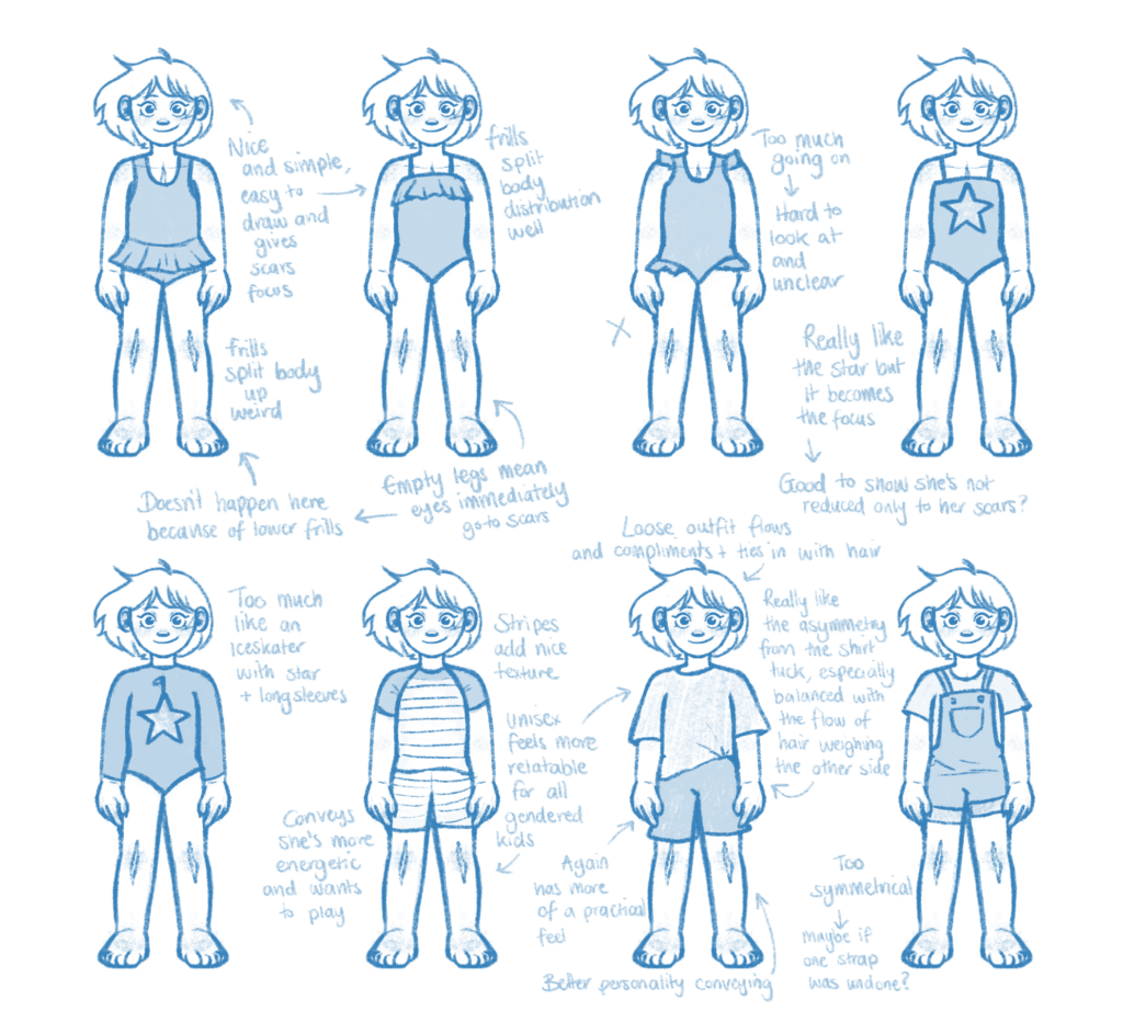 Scars Costume Design
